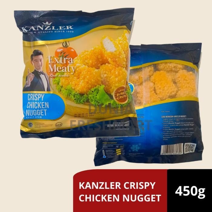 

Ff Kanzler Crispy Chicken Nugget 450 Gram - Spicy Nugget