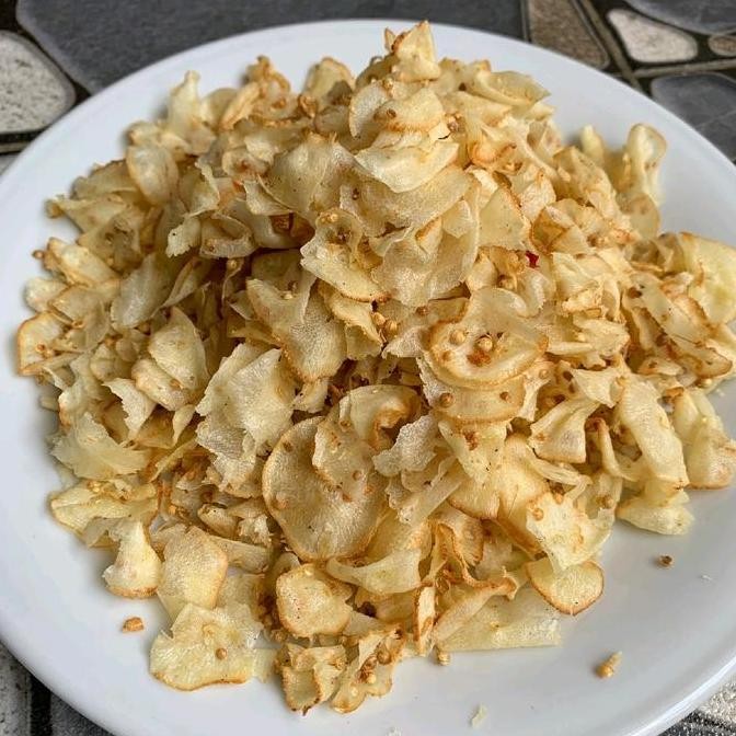 

RPS Kripik Singkong Rasa Ketumbar Berat 250g dan 500g Keripik