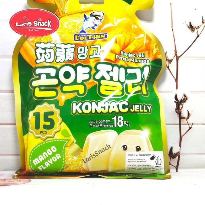 

RPS Konjac jelly Captain Dolphin All Varian 300gr (isi 15)