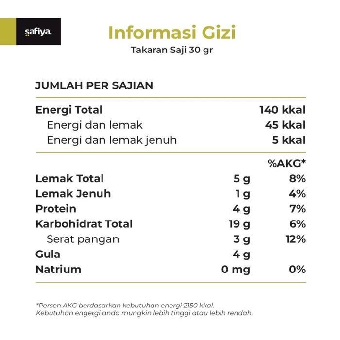 

Rps Muesli Fruit And Seed Sereal Sehat Muesli Safiya Original