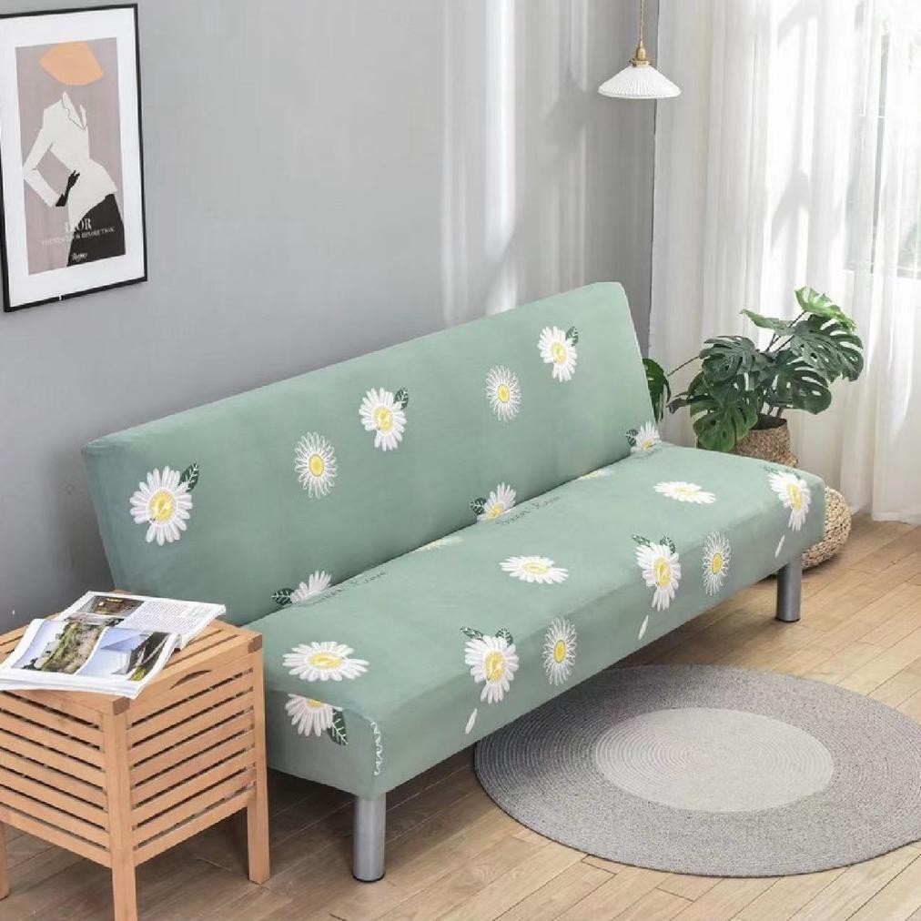 (PROMO SPESIAL) PGOODS- CSB178A Sarung Sofa Bed Cover Sofa Bed Sarung Sofa Informa Cover Sofa Rata