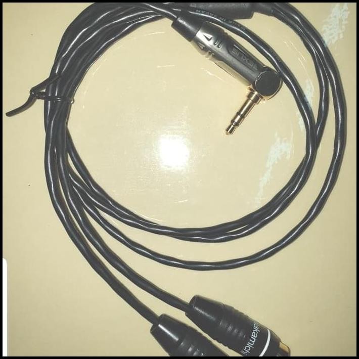 kabel jek stereo L 3.5mm ke jek RCA stereo R L