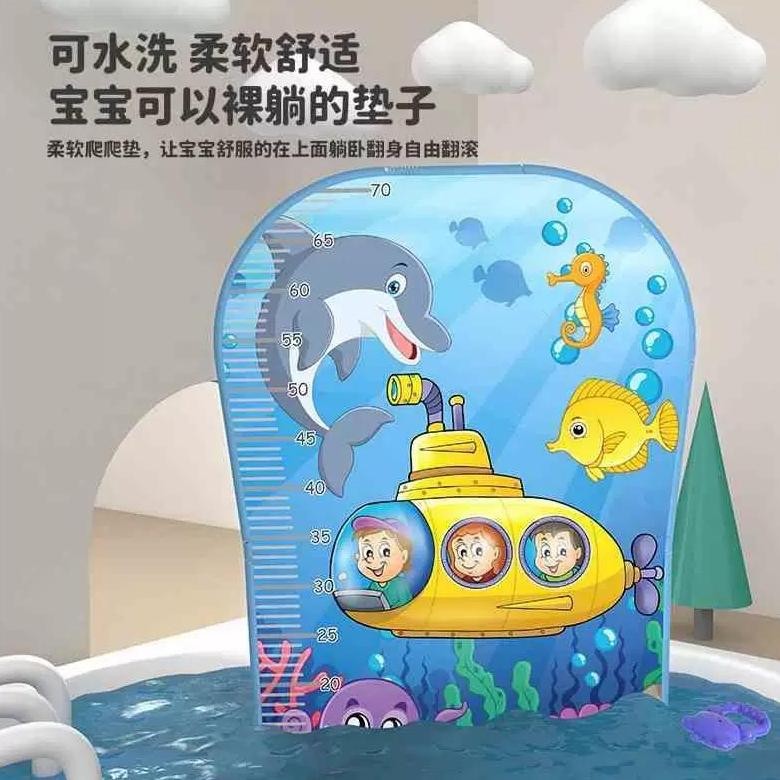 Salt ~ Hm8 ~ Mainan Bayi Rattle Playmate Musik Piano Babygym / Mainan Melatih Kaki Bayi Piano Gym / 