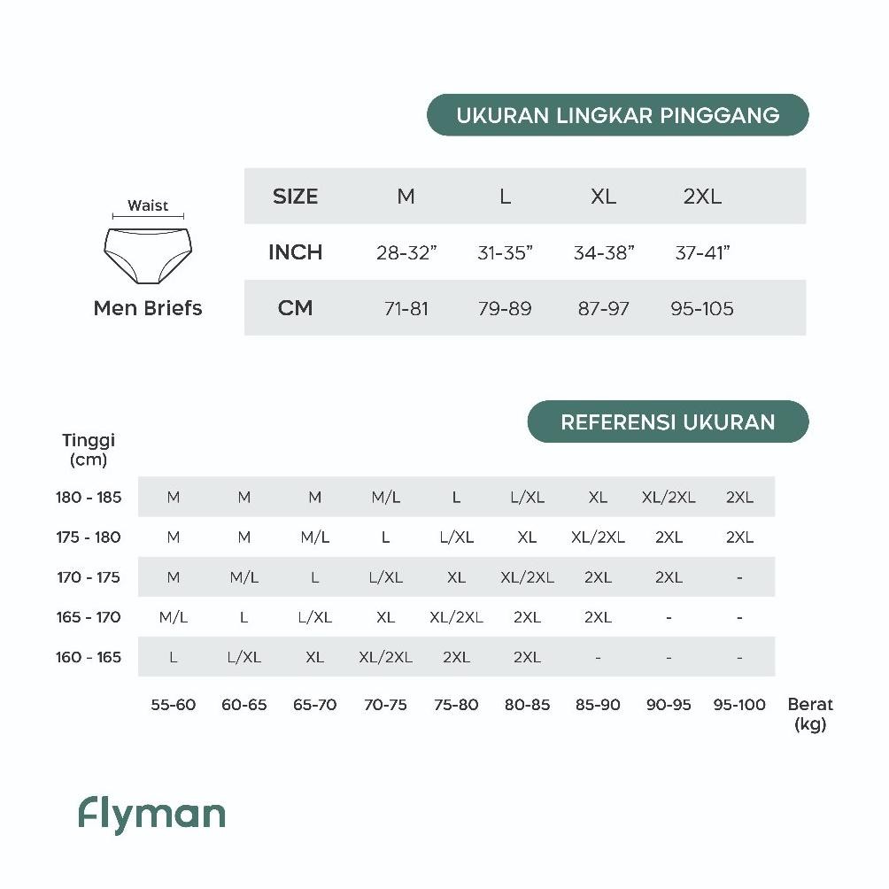 Recomend Flyman Tencel Briefs 3 pcs FM 3075 .,