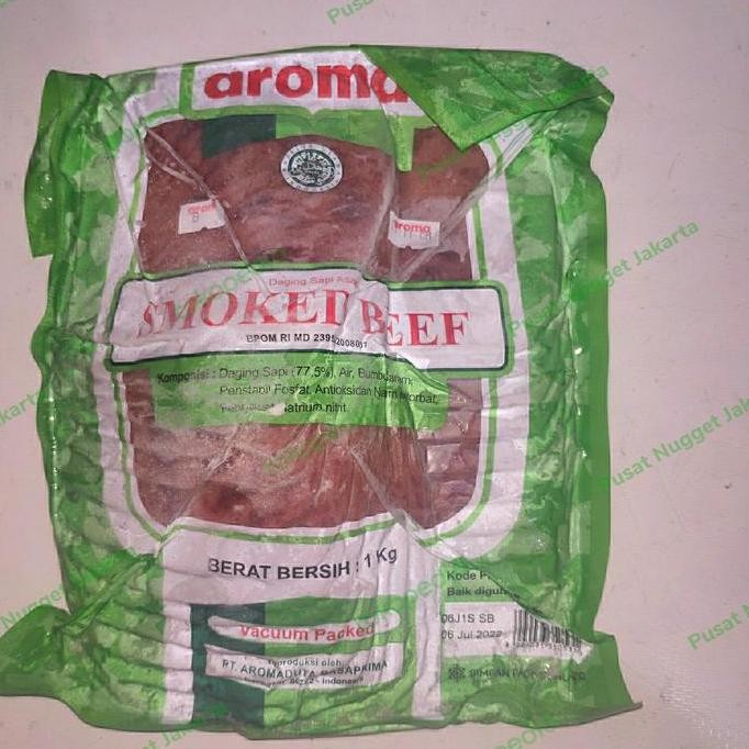 

Smoked Beef Kotak Aroma 1Kg Pasti Promo
