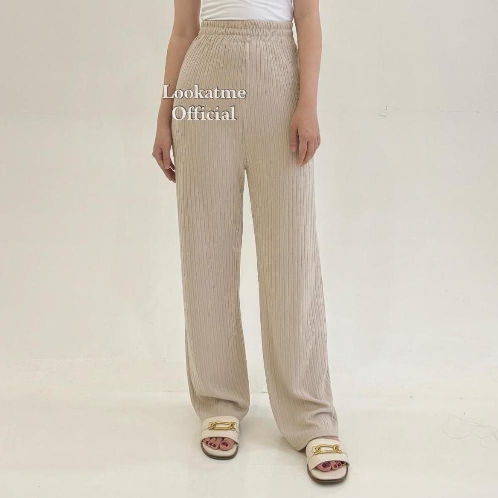 KIYORA Celana Kulot Knit Kiyora Premium Long Pants