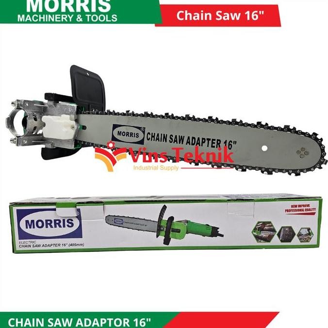 Adaptor Gerinda Mini Chainsaw Chain Saw 16Inch Morris