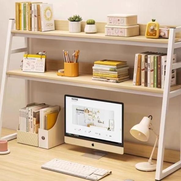 Furnibest Rak Meja Serbaguna Rak Meja Belajar Rak Buku Belajar