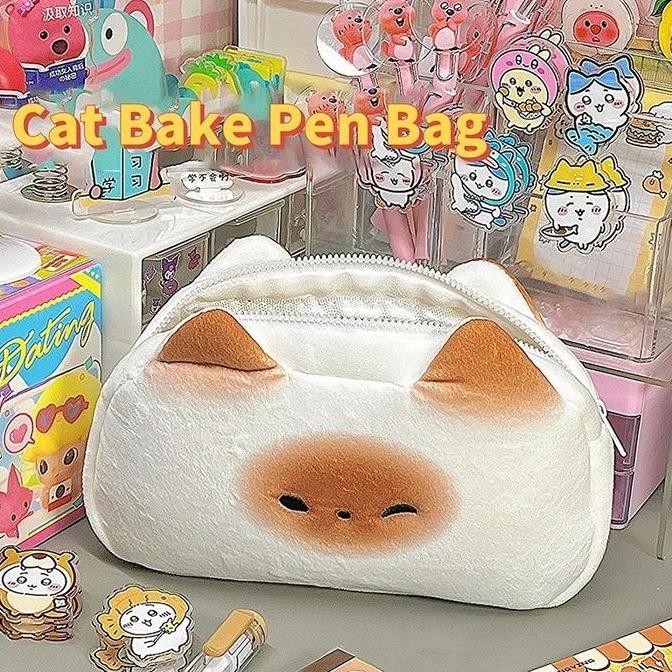 

TERSEDIA TEMPAT PENSIL KUCING KAWAII PLUSH PENCIL PEN CASE BAG LUCU KAPASITAS BESAR