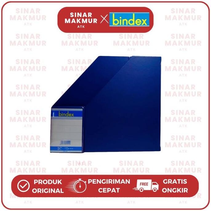 

Stok Terbatas Box File Organizer Jumbo Bindex Biru/Hitam 11Cm - Tempat File & Dokumen 1034B