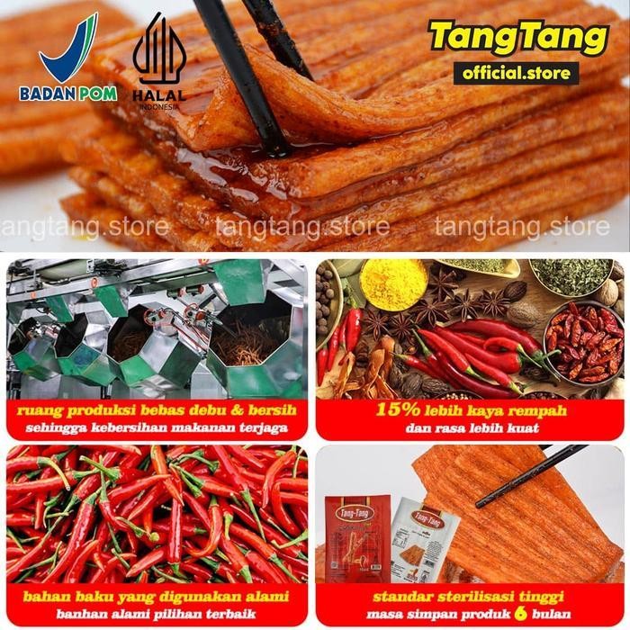

FF Snack COD BPOM HALAL TangTang Camilan/Makanan kekinian/ Snack Viral/ Family Snack Halal Jajanan Murah Cemilan Halal Cemilan Harga Grosir Spicy Gluten Stick