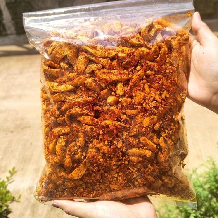 

FF Basreng Pedas Daun Jeruk 1 Kg Juragan Snack Baareng Original Daun Jeruk