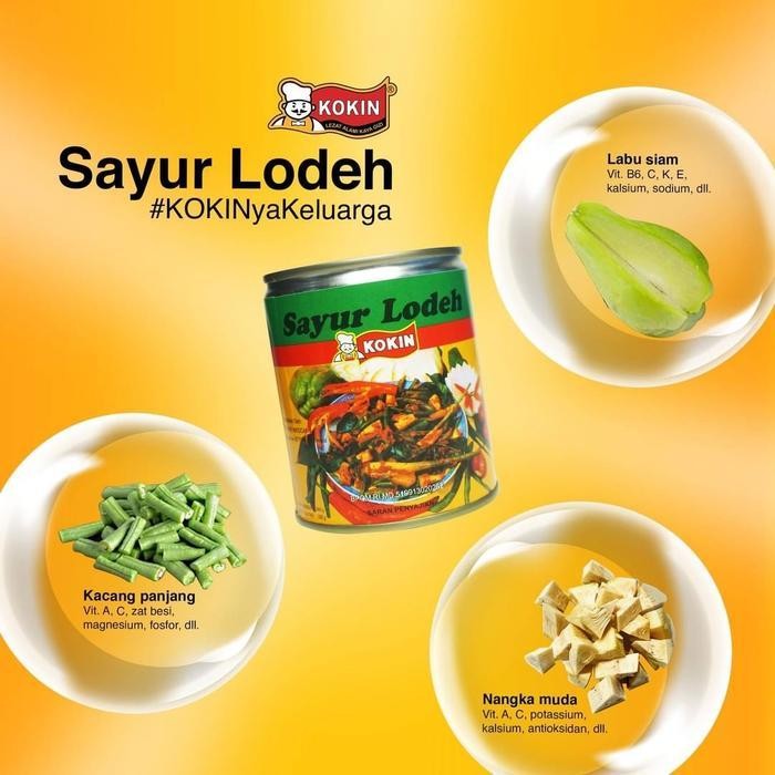 

Rps Sayur Lodeh Makanan Kaleng Instan Siap Saji 340Gr - Kokin