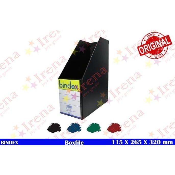 

Stok Terbatas Boxfile Bindex Jumbo Warna Hitam Biru - Penyimpanan File Folio Besar