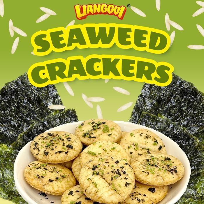 

FF [HALAL] LIANGGUI Kerupuk Beras Nori Rasa Khas Taiwan -Kemasan Individual Camilan Renyah untuk Sarapan Santai atau Pengganjal Lapar Cocok Dikonsumsi di Kantor Asrama Makan Malam dan Sebagai Snack Ringan.