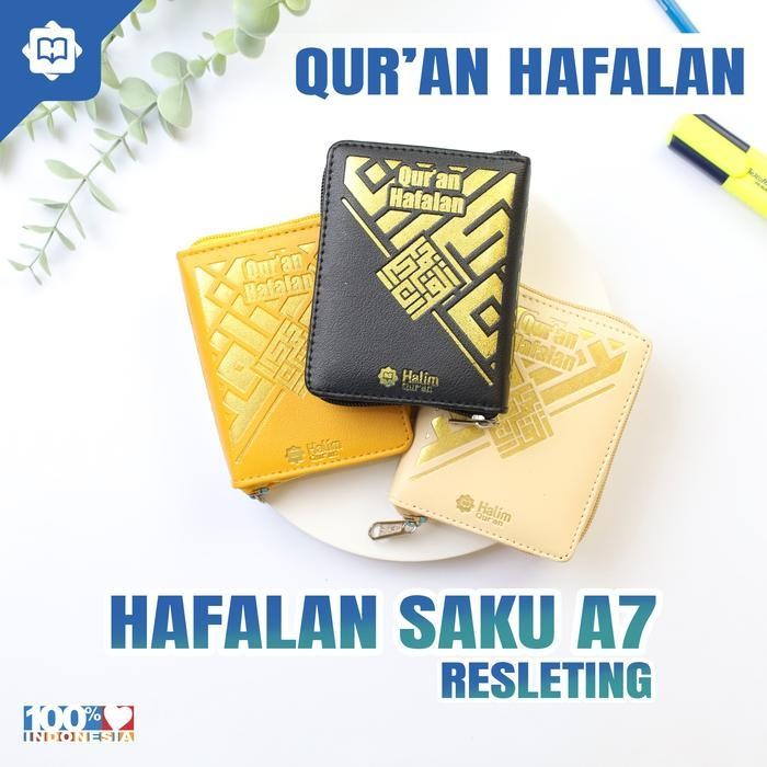 SHS Quran Hafalan Saku Ukuran A7 Resleting