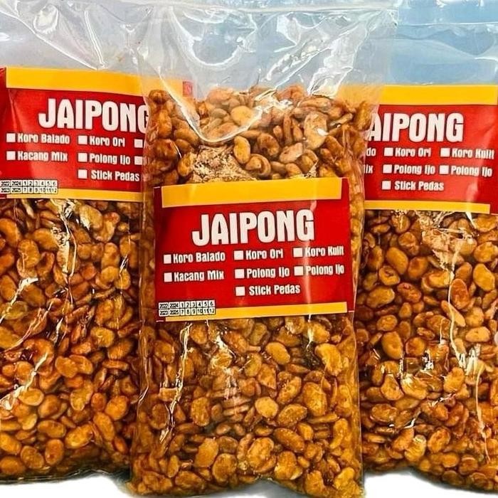 

FF 1KG kacang koro pedas balado premium Food Camilan Makanan Snacks Cemilan
