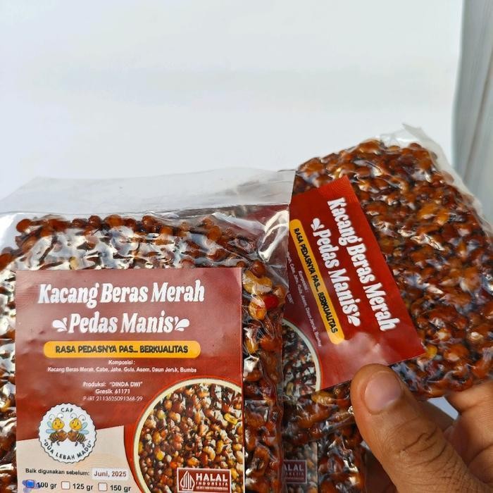

FF Kacang Gajih Pedas Manis 100gram Jumbo Dua Lebah - Tolo Tungkak Camilan, Mede, Snacks, Mete, Food, Goreng Cemilan Makanan Merah Asin