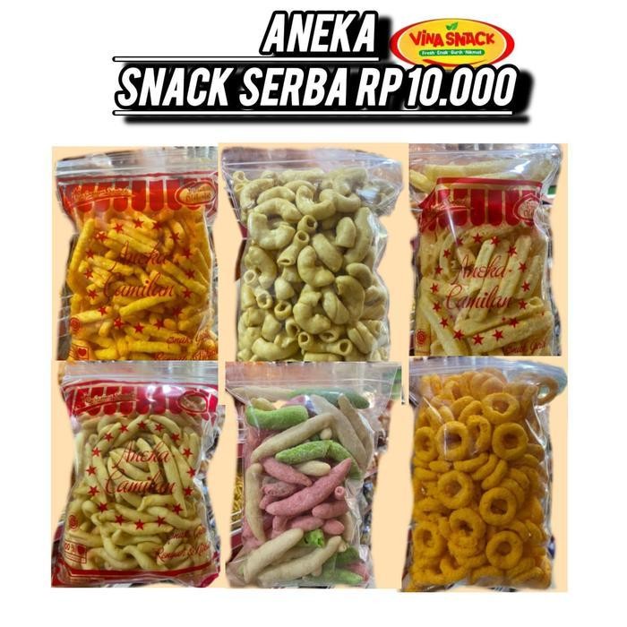 

FF ANEKA SNACK SERBA 10.000 CEMILAN MAKANAN RINGAN 10Rb
