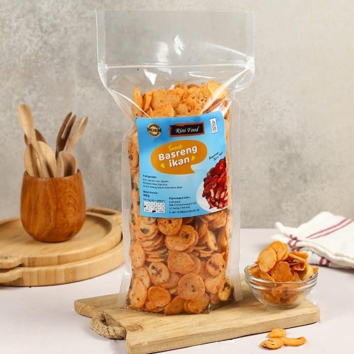

FF RINI FOOD Basreng Ikan Rasa Pedas Daun Jeruk 500 gr