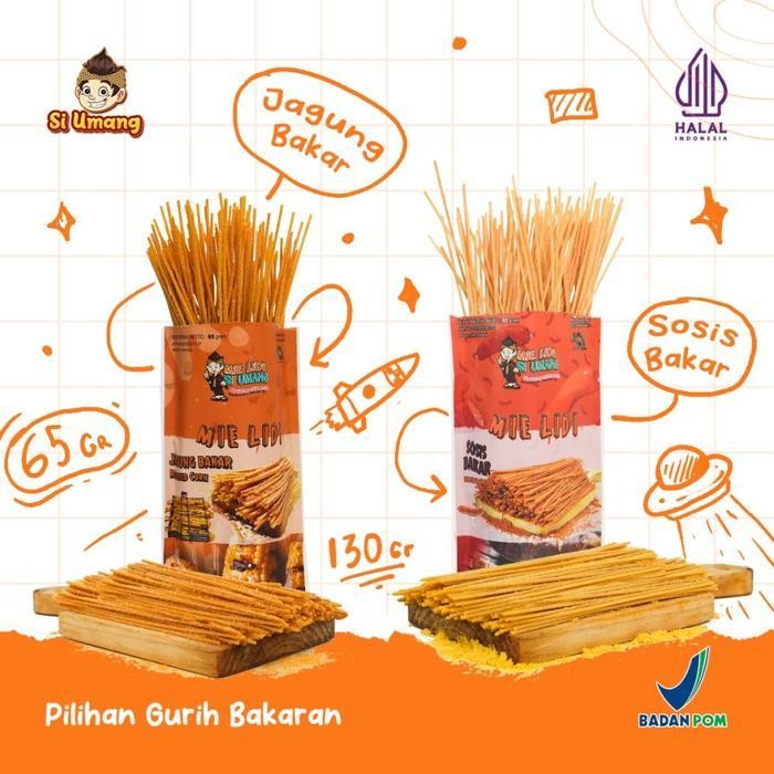 

FF Si Umang Cemilan Mie Lidi 65g Jajanan Food Snack