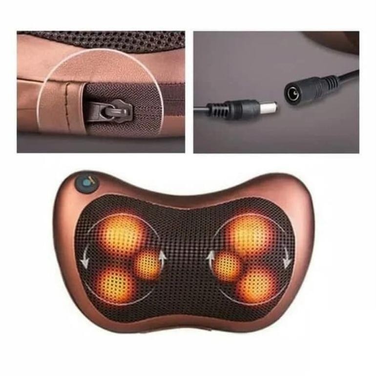 Kuke 8 Bola Bantal Pijat Alat Terapi Punggung Portable Alat Pijat Punggung Lij-56