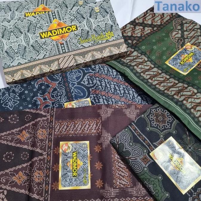 Kain Sarung Wadimor Jawa Batik Sarung Tenun motif Batik