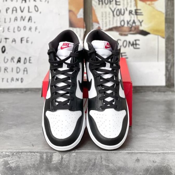 Nike Dunk High Black White Panda