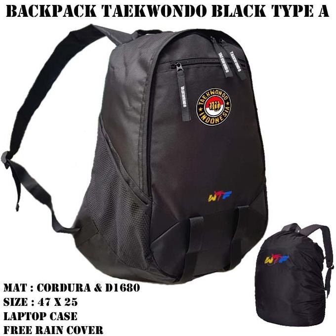 Kuke Tas Taekwondo - Tas Ransel Taekwondo - Backpack Taekwondo - Tas Sekolah Taekwondo Ed-7