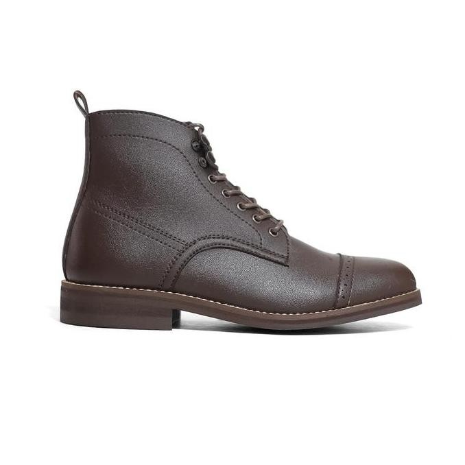 Sale Sepatu Boots Pria Formal S Hades Boots Bot High Shoes Coklat - Brygancraftmanship