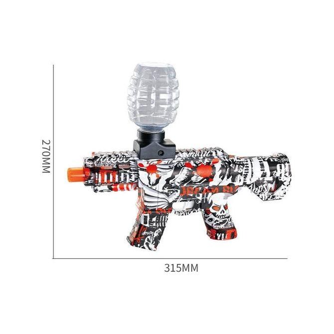 Watergel Blaster Aank Mainan Water Gel AK Model Penembakan Blowback Model Hidrogel Luar Ruangan Hadi