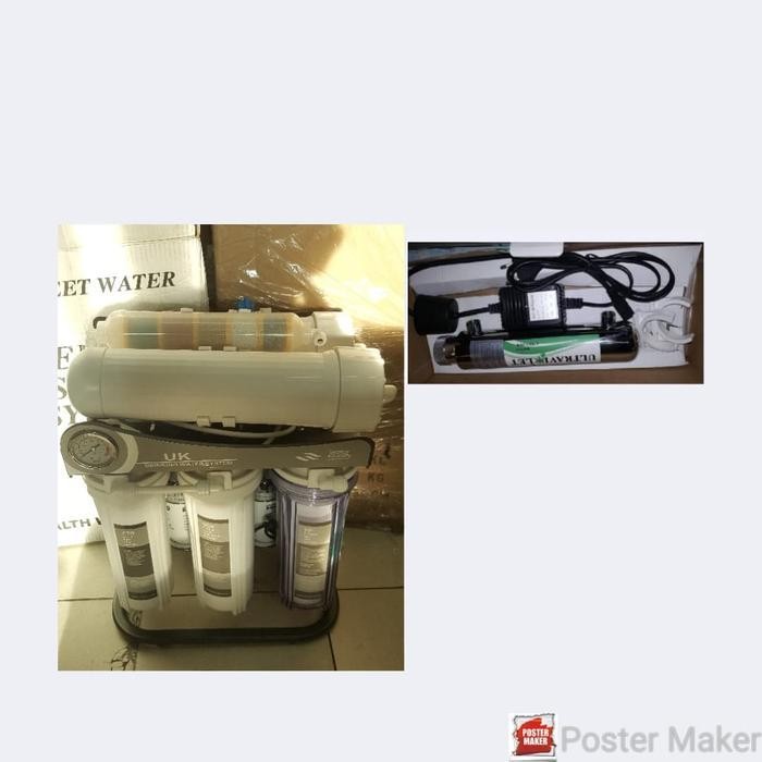 (Terbaru) Mesin Ro 1200 Gpd Plus Uv Bestseller