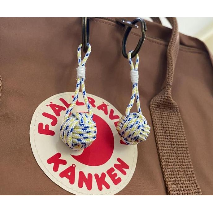 Stok Terbatas Gantungan Kunci Monkey Fist Nautical Knot Keyring Unik