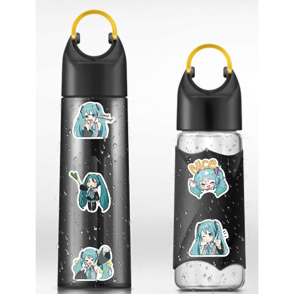 

NG [65PCS]Stiker Pack Lucu Hatsune Miku Stiker Vinyl Anti Air-Sticker Aesthetic Buku Casing HP Laptop Helm Motor Viral Kekinian Terbaru 2025 GZ-75