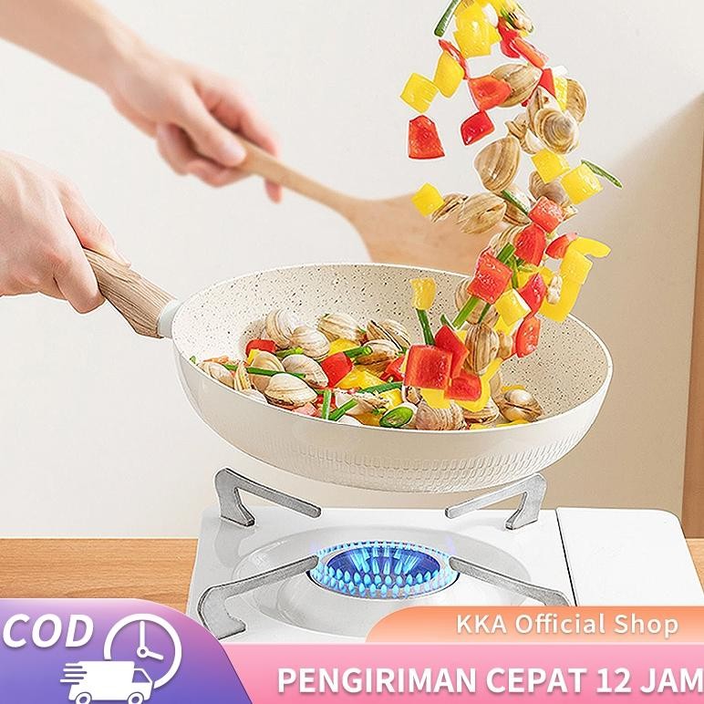 Wajan Anti Lengket Teflon Serbaguna Wajan Penggorengan Frypan Teflon Anti lengket 20cm