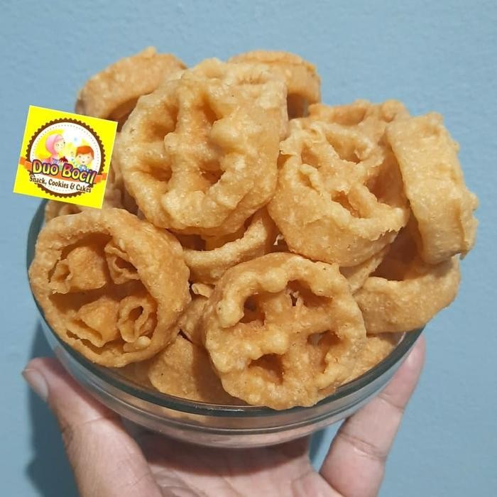 

IX Kue Kembang Goyang Wijen Mini / Seroja 250 Gram