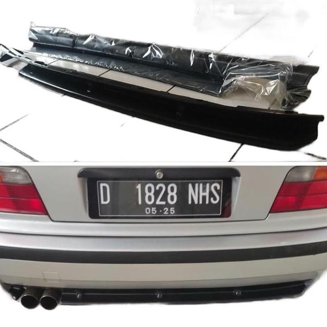 TERBARU - Rear Diffuser BMW E36 Mtech M3 Plastik