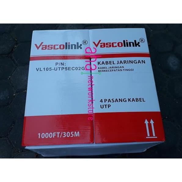 BEBAS ONGKIR - Vascolink Kabel UTP Cat5E Kabel UTP Cat5e Vascolink UTP Cat5e