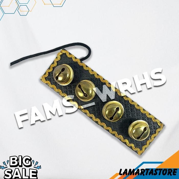 [Real] Klintingan Barongan Bantengan Jaranan Klintingan Kuningan Isi 4 Spons Jaranan