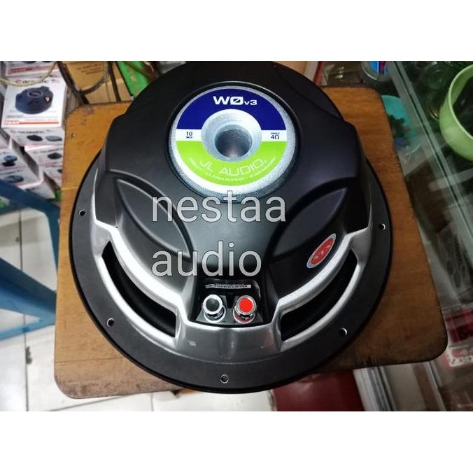Subwoofer 10" JL Audio 10w0v3 / 10 w0v3 USA Technology
