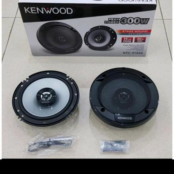 Speaker Coaxial KENWOOD KFC-S1666 full bas/for Toyota kijang lgx