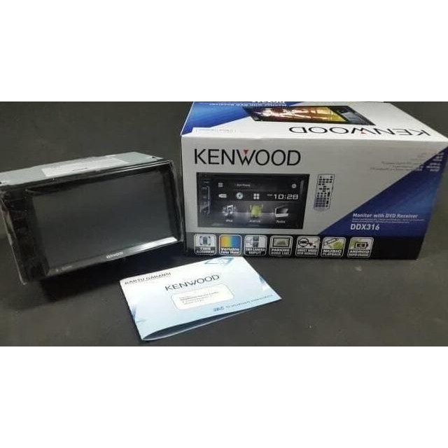 Kenwood ddx 316 - double din kenwood ddx316 - head unit kenwood ddx316