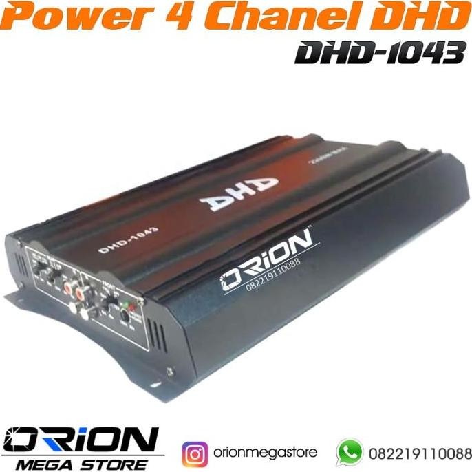 Power 4 Channel DHD Power Murah Power Mobil DHD