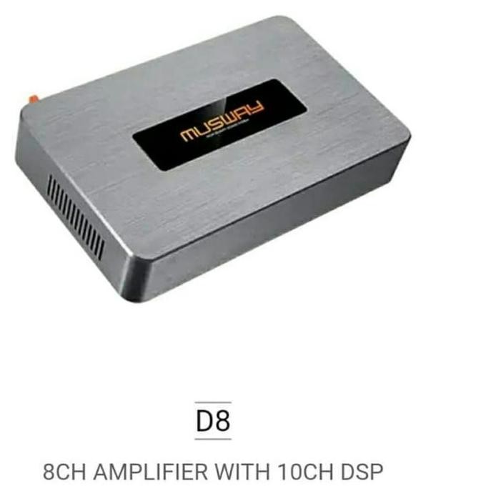 MUSWAY D8 DSP 8CH PROCESSOR