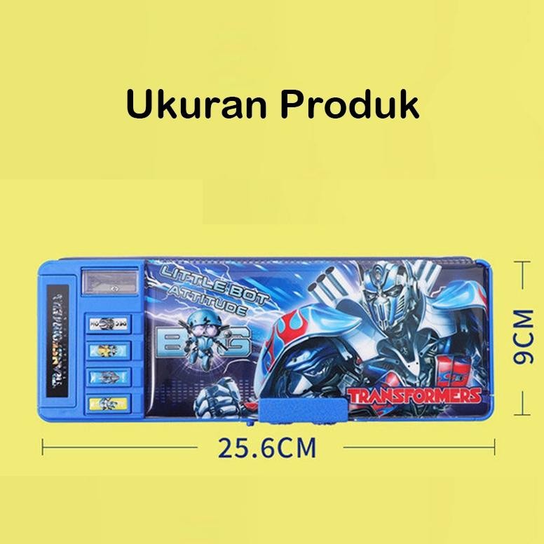 

Tempat Pensil Magnet Sandi Kotak Pensil Anak Kode Sandi Tempat Pensil Multifungsi Kartun Multifungsi Tempat Pensil Dua Sisi Tahan Air Dengan Rautan Pensil Tempat Pensil Berkapasitas Besar