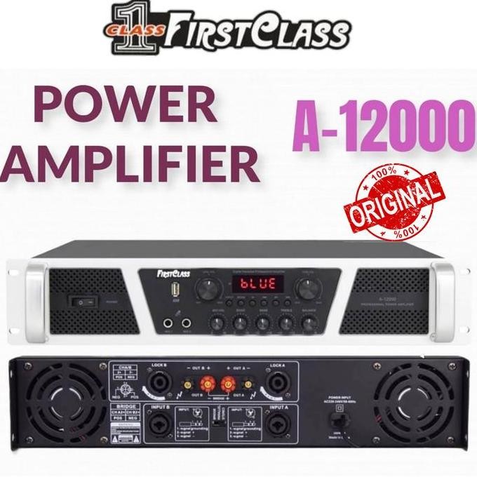 Power audio firstclass a 12 orinsl power firstclass a12