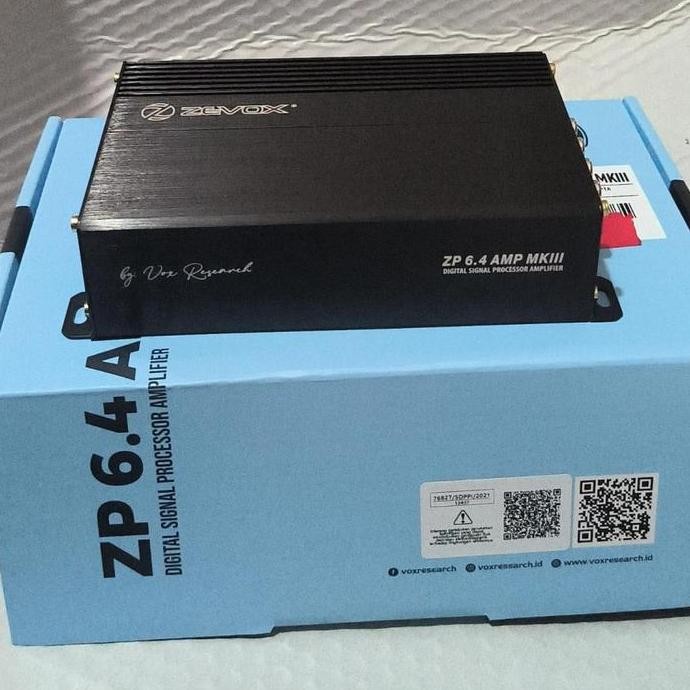 DSP VOX Zevox ZP 6.4 AMP MK III , Zevox Zp 6.4 amp mk3 ORINAL