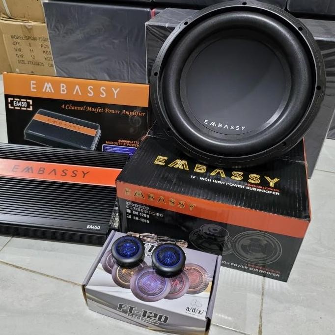 Paket Audio Mobil Embassy 1289