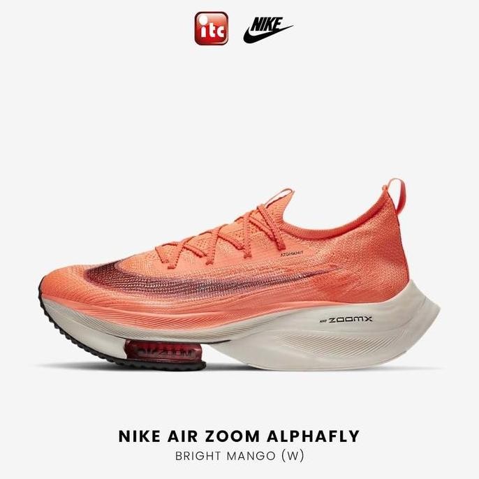 Promo (W) Nike Original Air Zoom Alphafly NEXT% Bright Mango COD