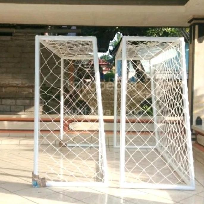 Jaring Gawang Futsal 3Mm 4Mm 5Mm Bahan Tali Tambang Pe Set